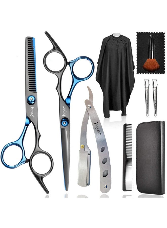 اف سي واي اس واي مجموعة مقصات قص الشعر، مقص احترافي من Fcysy لقص الشعر، مجموعة مقصات شعر، مقص صالون تصفيف الشعر، مقصات مزج، ملحقات حلاقة للاستخدام المنزلي لمصفف الشعر - Image 1