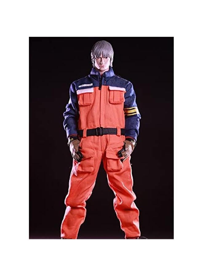 1/6 Scale Figure Doll Clothes, Suit, Bodysuit Outfit Costume for 12 inch Male Action Figure Phicen/TBLeague MYF03-Blue - Image 1