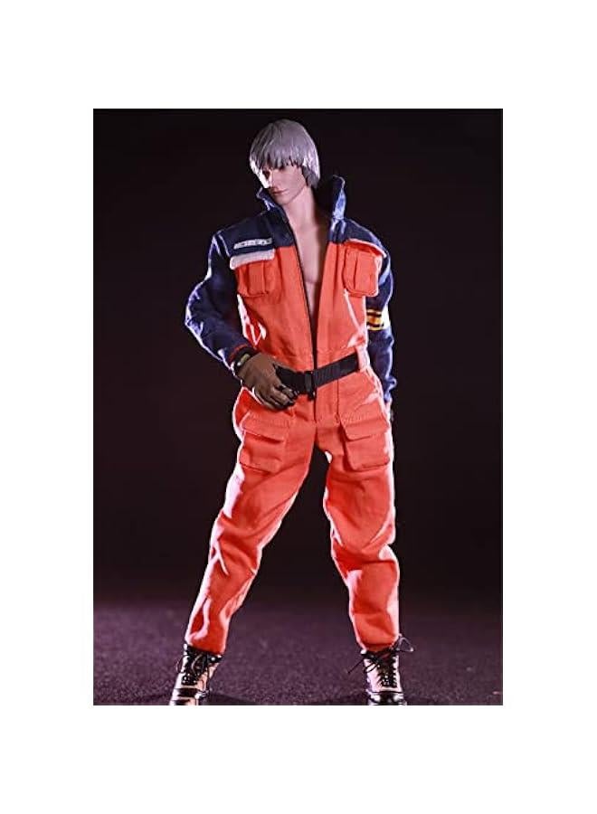 1/6 Scale Figure Doll Clothes, Suit, Bodysuit Outfit Costume for 12 inch Male Action Figure Phicen/TBLeague MYF03-Blue - Image 3