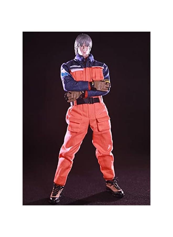 1/6 Scale Figure Doll Clothes, Suit, Bodysuit Outfit Costume for 12 inch Male Action Figure Phicen/TBLeague MYF03-Blue - Image 4