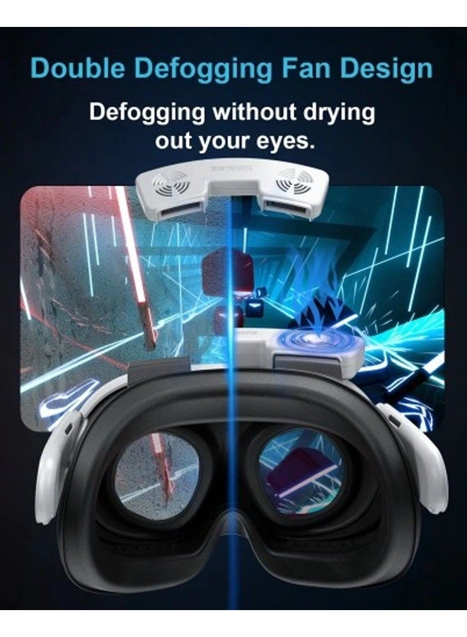 General Cooling fan: Meta Quest 3 air circulation, quick removal of fog, ventilation, replacement mask  - Image 2