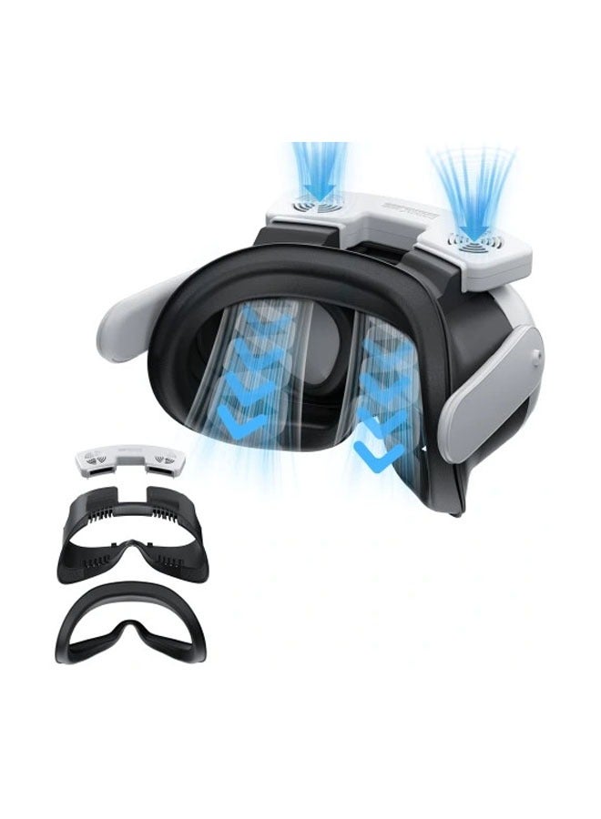 General Cooling fan: Meta Quest 3 air circulation, quick removal of fog, ventilation, replacement mask  - Image 1