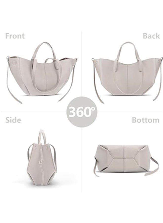 Juoxeepy - Juoxeepy Work Bag Faux Leather Tote Bag for Women Trendy Handbag Purse Fall Shoulder Bag with Magnetic Closure - Image 1