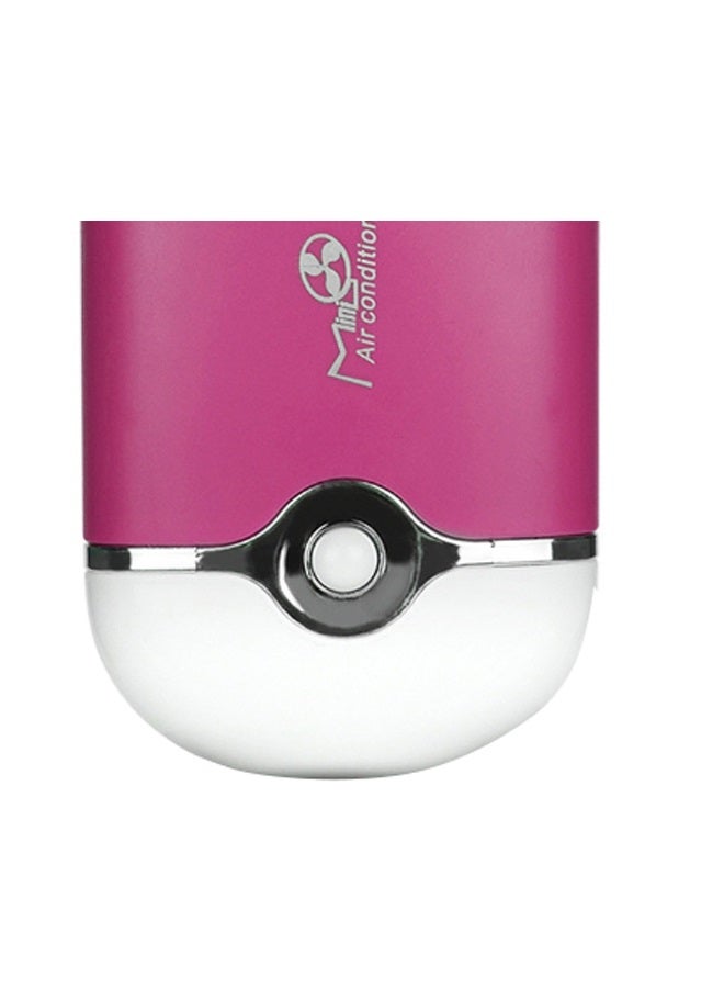 Loquat USB Rechargeable Handheld Eyelash Extension Air Conditioning Fan Pink/Silver/White - Image 2