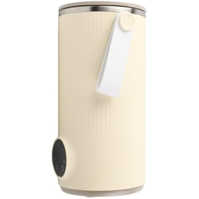 ريحني غلاية كهربائية للسفر، غلاية شاي وقهوة صغيرة محمولة مع 4 أدوات للتحكم في درجة الحرارة، غلاية ماء ساخنة لاسلكية من الفولاذ المقاوم للصدأ مع محرك 400 مل قابلة لإعادة الشحن عبر USB - Image 5