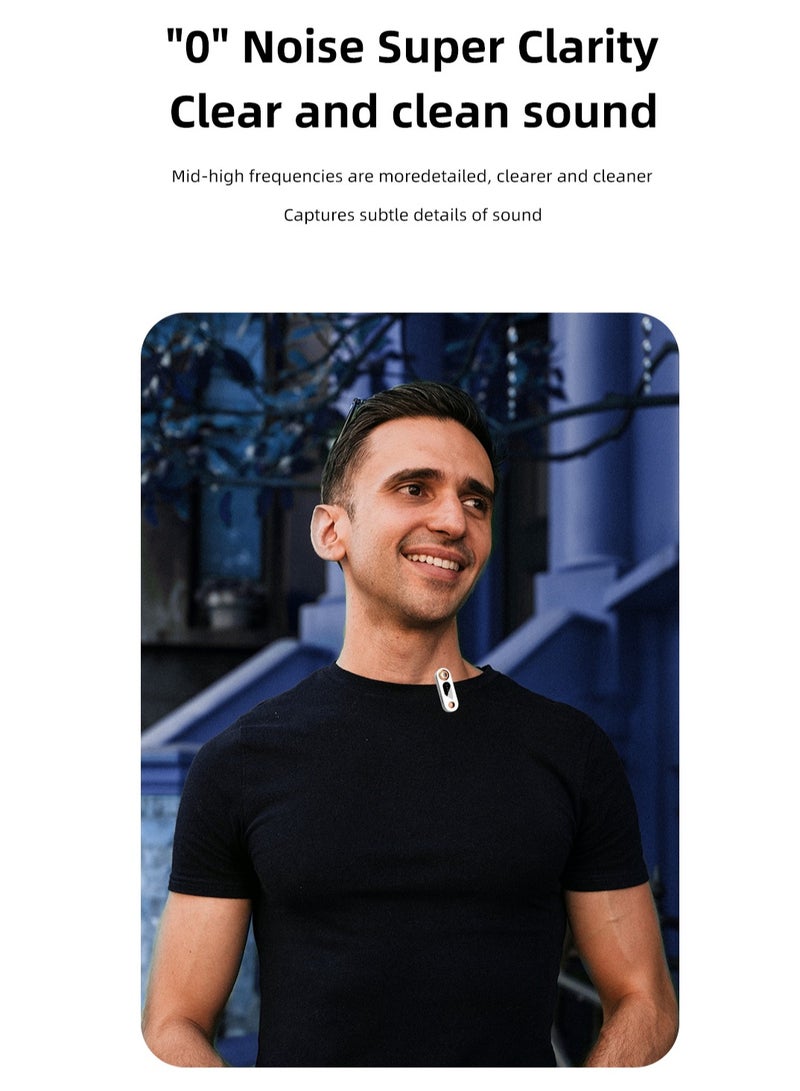 ميكروفون لاسلكي، ميكروفون هاتف محمول بتقنية البلوتوث مع وظيفة إلغاء الصوت/الضوضاء - Image 3