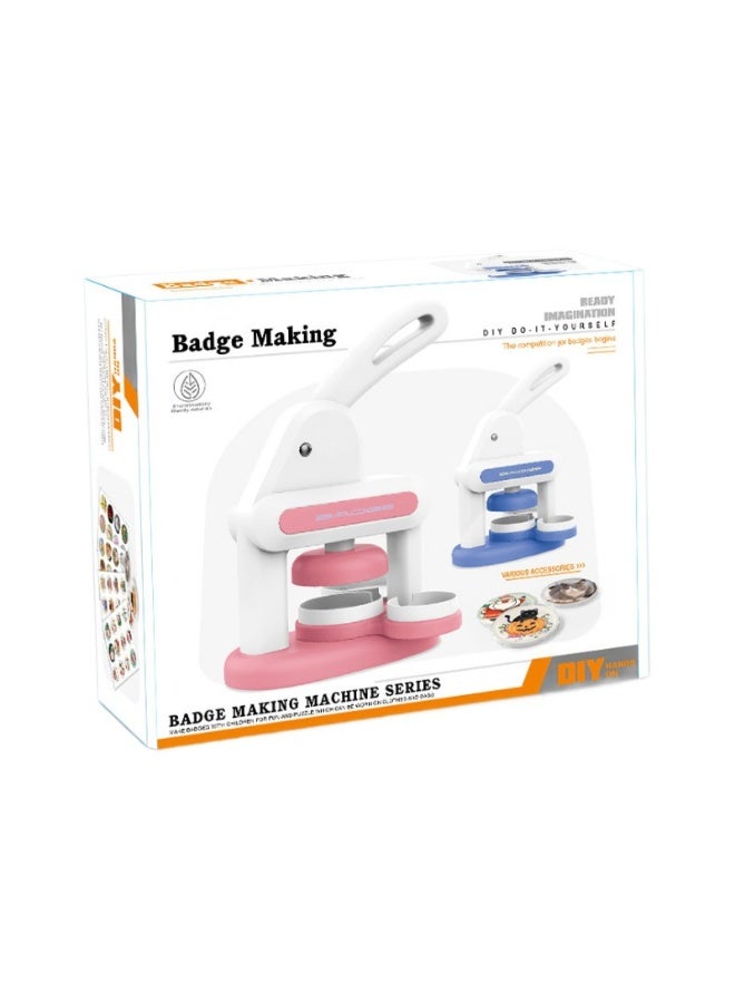 عام شارة آلة بارو ماكينة دليل شارة آلة ثلاثة في واحد الأطفال شارة آلة محلية الصنع الثلاجة ملصقا لتقوم بها بنفسك لعبة - Image 1