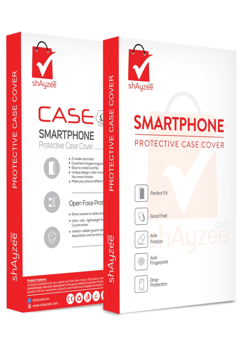 shAyzee Screen Protector For Apple iPhone 12 Black/Clear - Image 4