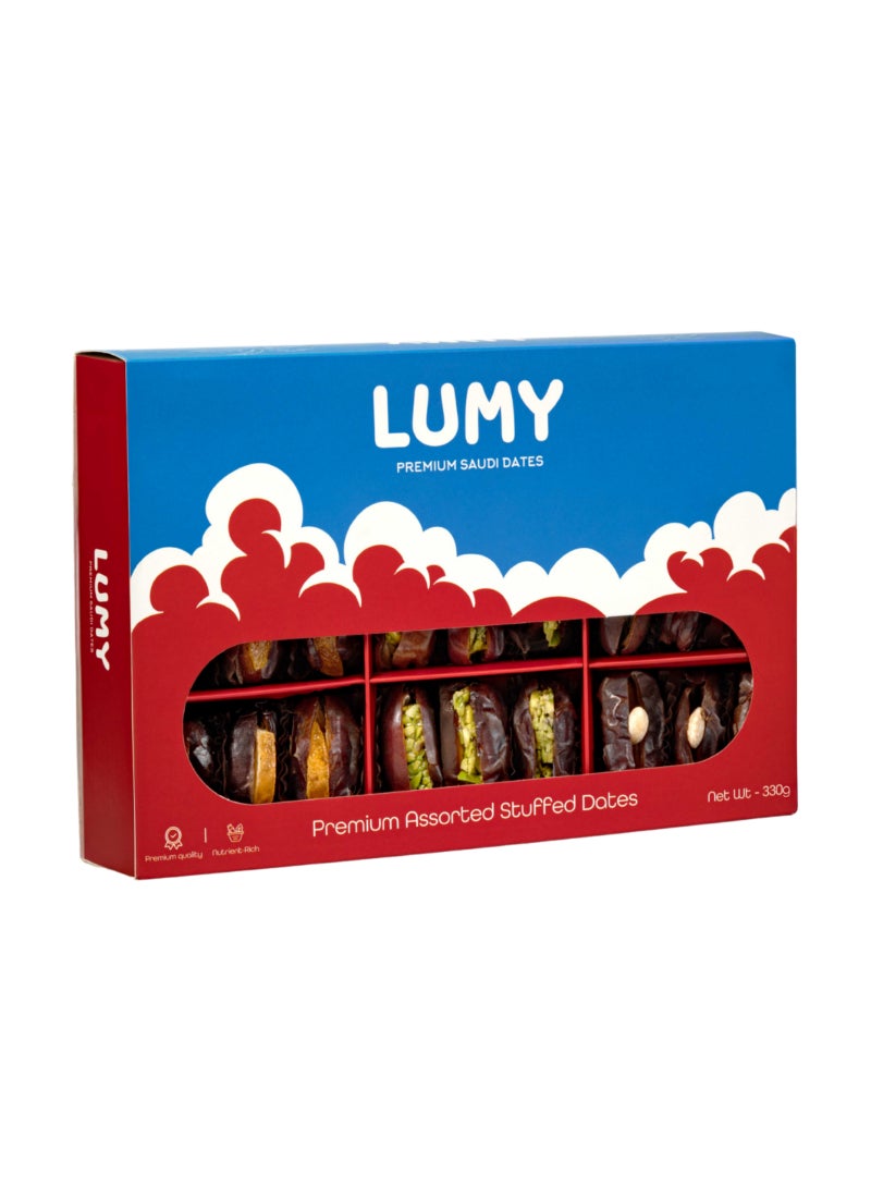 Lumy Dates Assorted Stuffed Dates 330g - Image 3