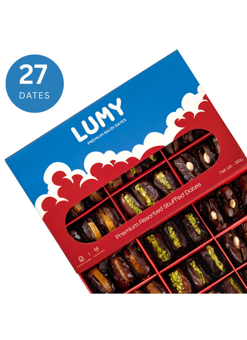 Lumy Dates Assorted Stuffed Dates 330g - Image 1