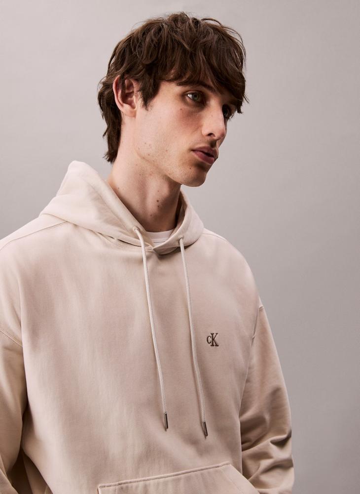 Calvin Klein Jeans Premium Terry Monogram Hoodie - Image 5