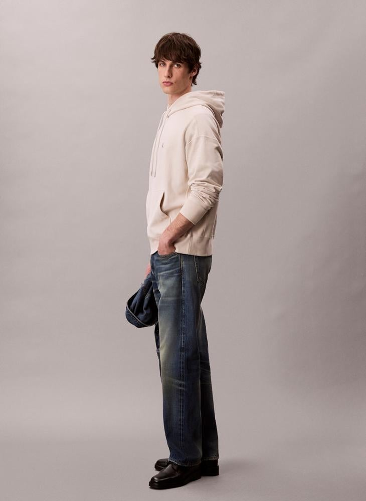 Calvin Klein Jeans Premium Terry Monogram Hoodie - Image 4