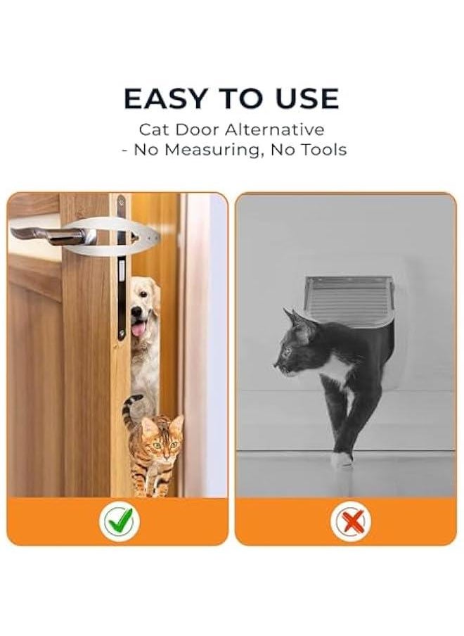 Generic Black Cat Door Latch  - Image 2