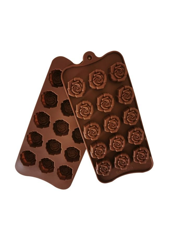 Flowers Silicone Mould Cake Muffins Chocolate Mousse Mould Fondant Icing Sugar paste Candle Wax Mould Soap 