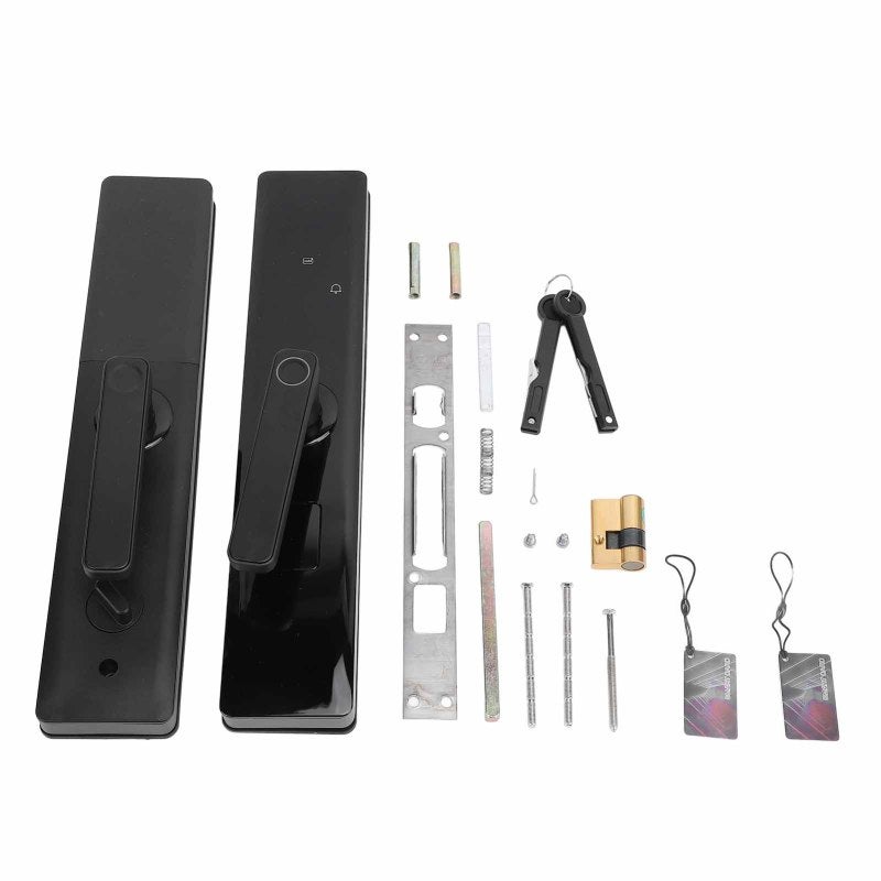 Smart Fingerprint Door Lock Aluminum Alloy High Tech Semiconductor Recognition - APP Control Keyless Entry Lock for Home Apartment Rental Property Security - Image 1