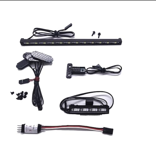 ZLiT for Axial Scx10 Light Bar KitRC Car Top Light Headlights Lighting Taillight Kit for Axial 110 SCX10 III for Jeep CJ7 RC Car Vehicle Lighting 1 - Image 1