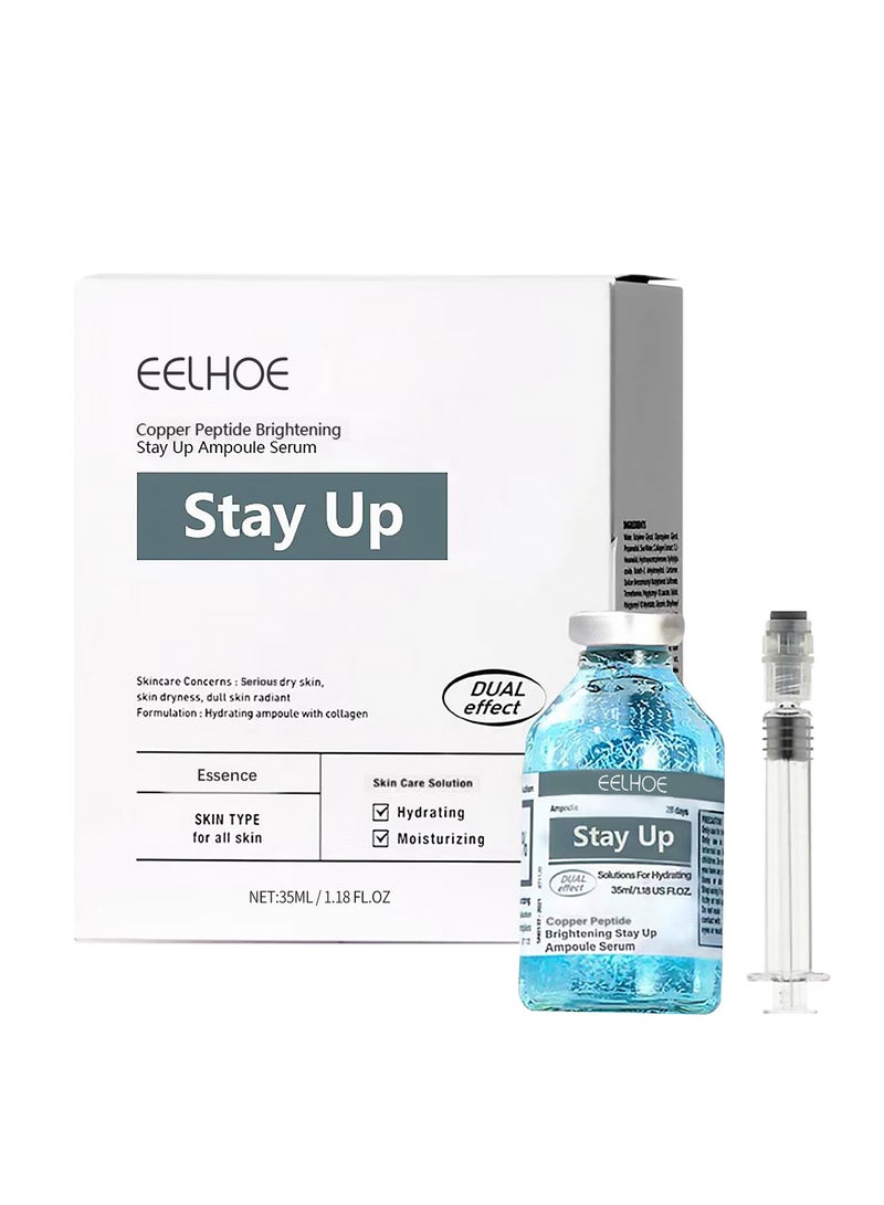 إيلهو مصل كوري مضاد للشيخوخة - مصل وجه ببتيد نحاسي للترطيب العميق وتعزيز الكولاجين ، يقلل من الخطوط الدقيقة والتجاعيد ، مناسب لجميع أنواع البشرة ، مرطب مهدئ للوجه (1 قطعة) - Image 1