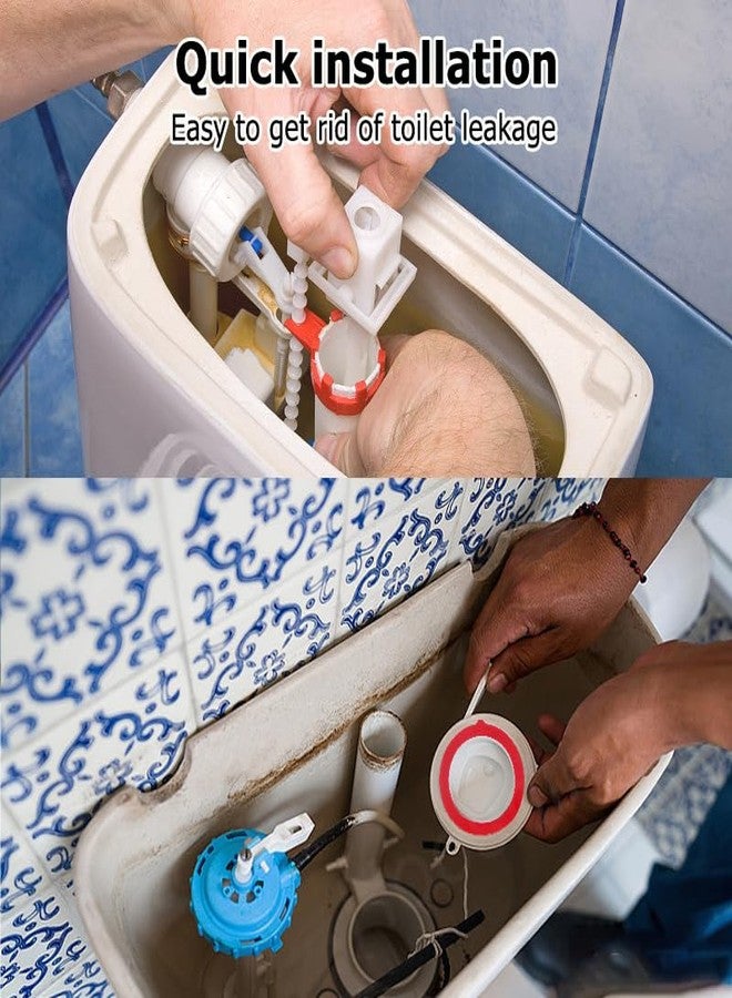 Hooshing 4 Pack Flush Valve Seal for Kohler Compatible Kohler Canister Flush Valve Seal Silicone Toilet Seal Rings K-GP1059291 Toilet Tank Gasket Replacement Parts - Image 4