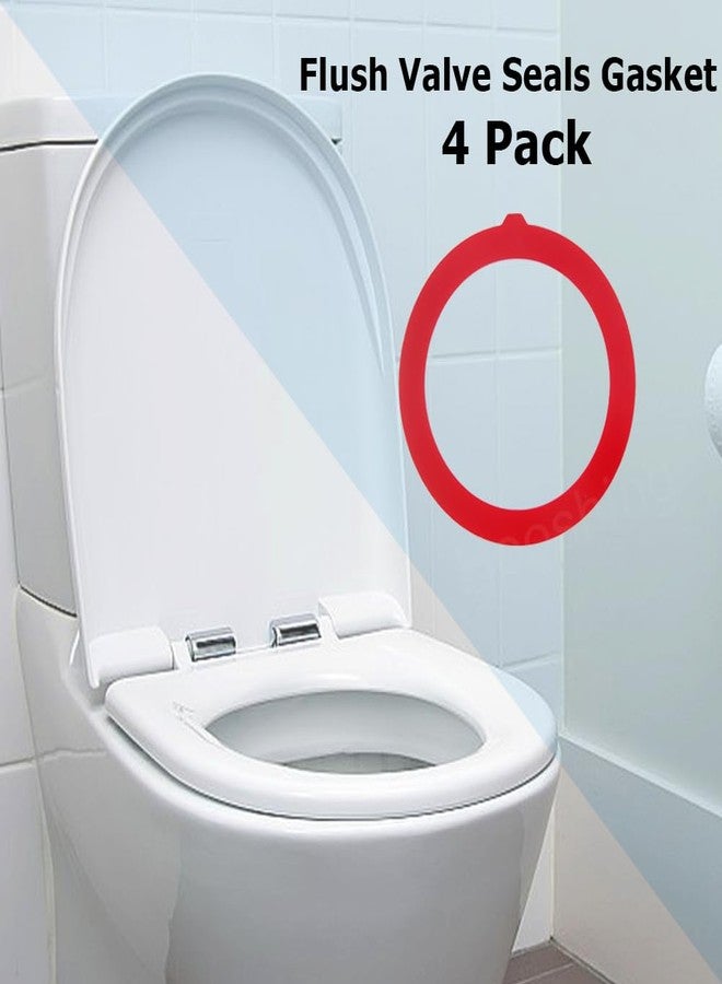 Hooshing 4 Pack Flush Valve Seal for Kohler Compatible Kohler Canister Flush Valve Seal Silicone Toilet Seal Rings K-GP1059291 Toilet Tank Gasket Replacement Parts - Image 5