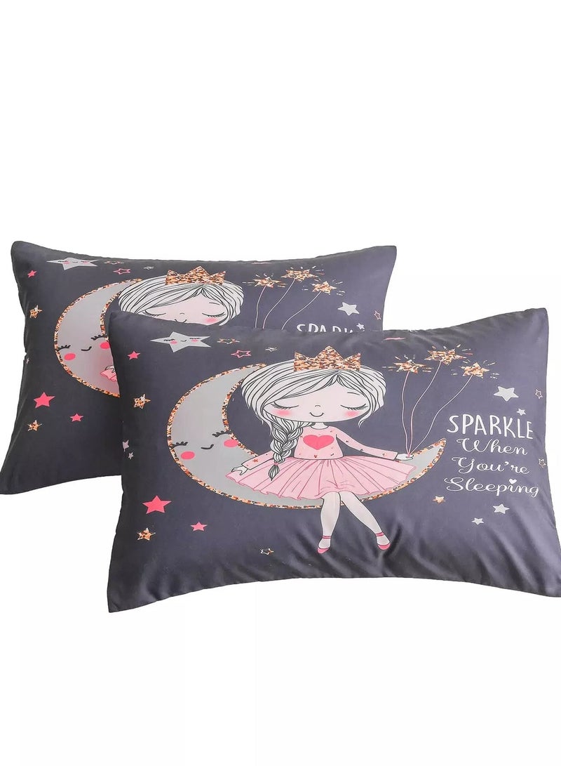 1pair Cartoon Graphic Pillowcase Without Filler  - Image 2