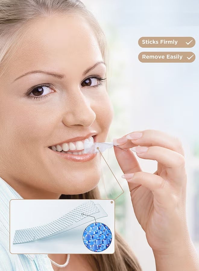 IVISMILE 28 Pcs 5D Teeth Whitening Kit, Teeth Whitening Strips for Sensitive, Professional Effects, 28 Strips Whitener Safe Whitestrip, Deep Stains Removal Tooth Whitening - Image 3