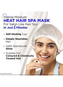 BBLUNT BBlunt Intense Moisture Heat Hair Spa Mask with Jojoba Oil & Vitamin E for Salon-Like Hair Spa at Home - 70 g, White, 70 g (Pack of 1)  - Image 3
