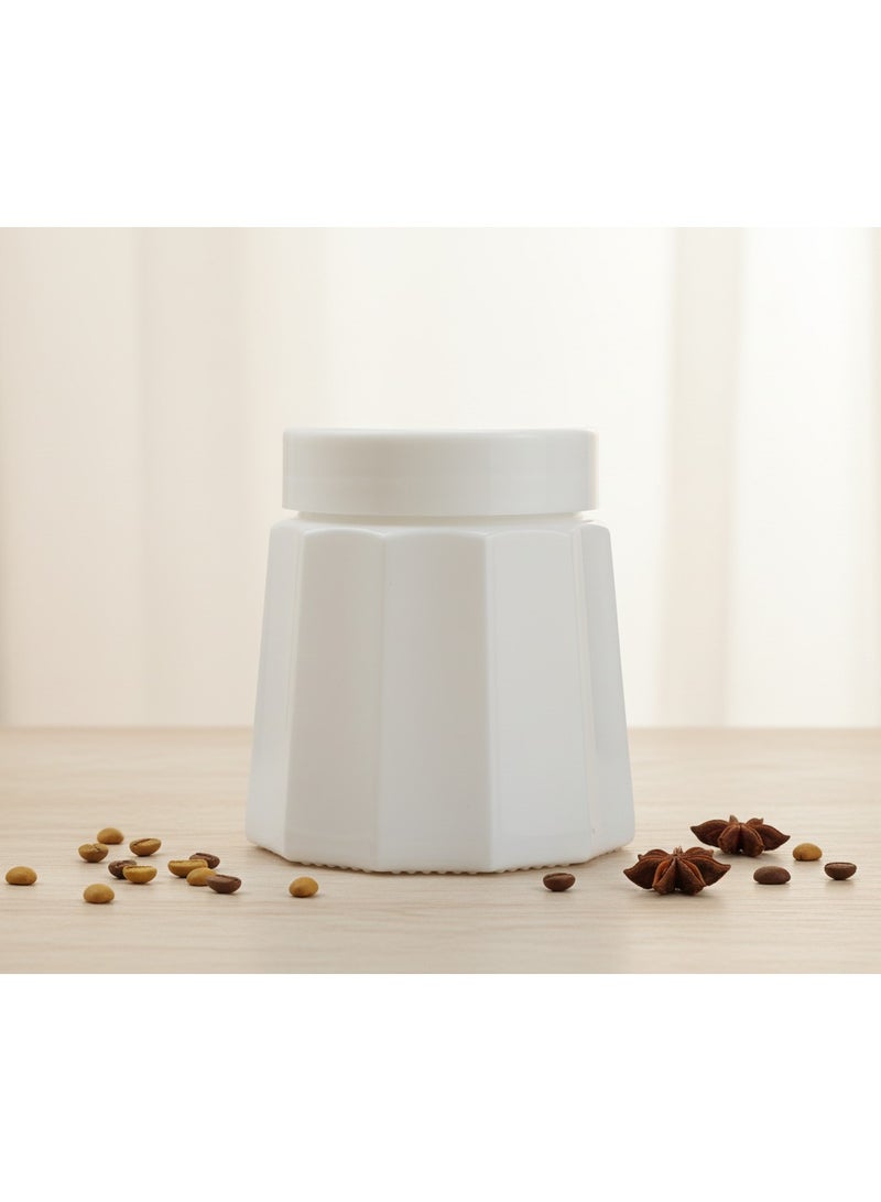 CROCO JAR Premium Color Coated & Printed Design 300 ML JUBILEE OPK WHITE JAR -2 PCS - Image 5