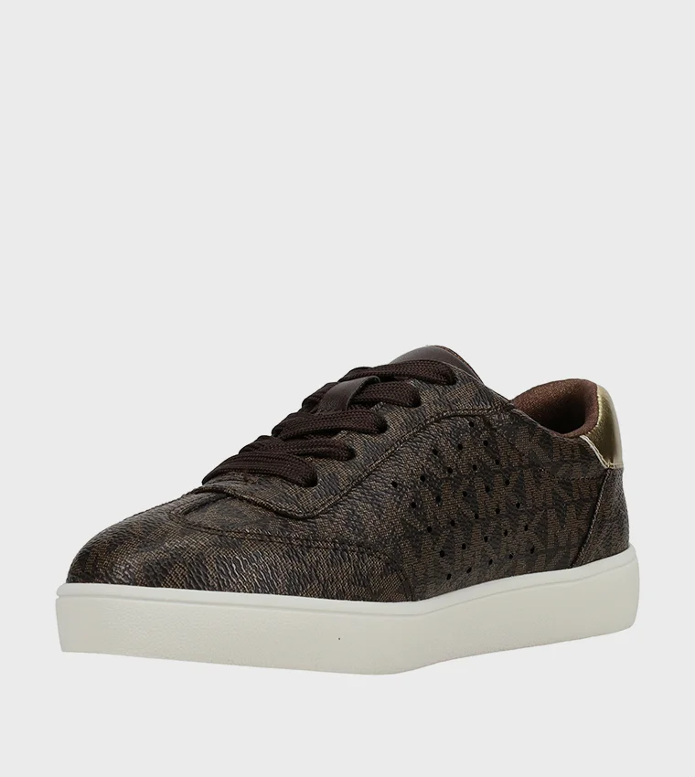 مايكل كورس JEM SCOTTY Monogram Low-Top Sneakers