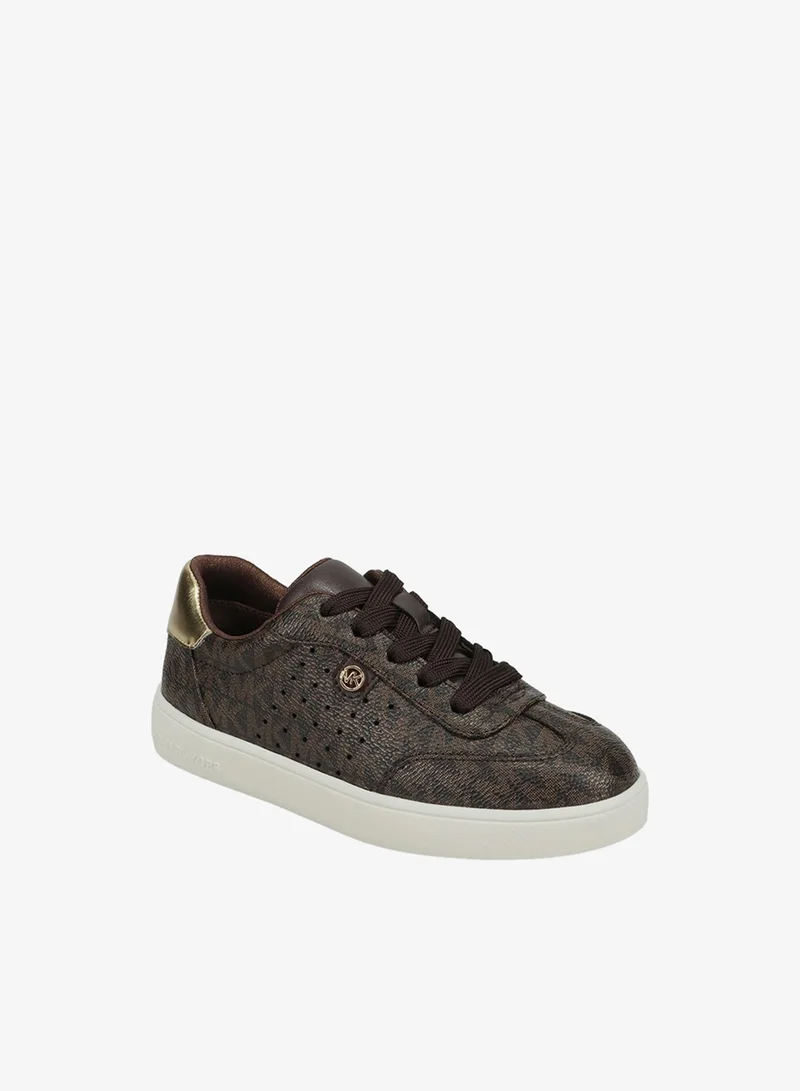 Michael Kors  JEM SCOTTY Monogram Low-Top Sneakers  | Best Price UAE