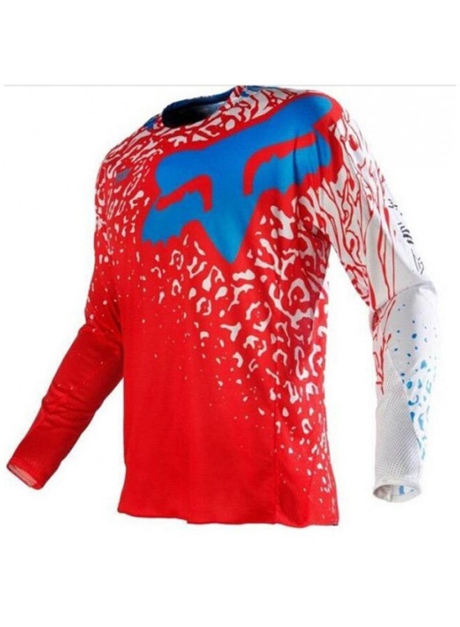 Fox Men's Outdoor Cycling Suit Off-road Road Mountain Bike Cycling Tops - Image 1
