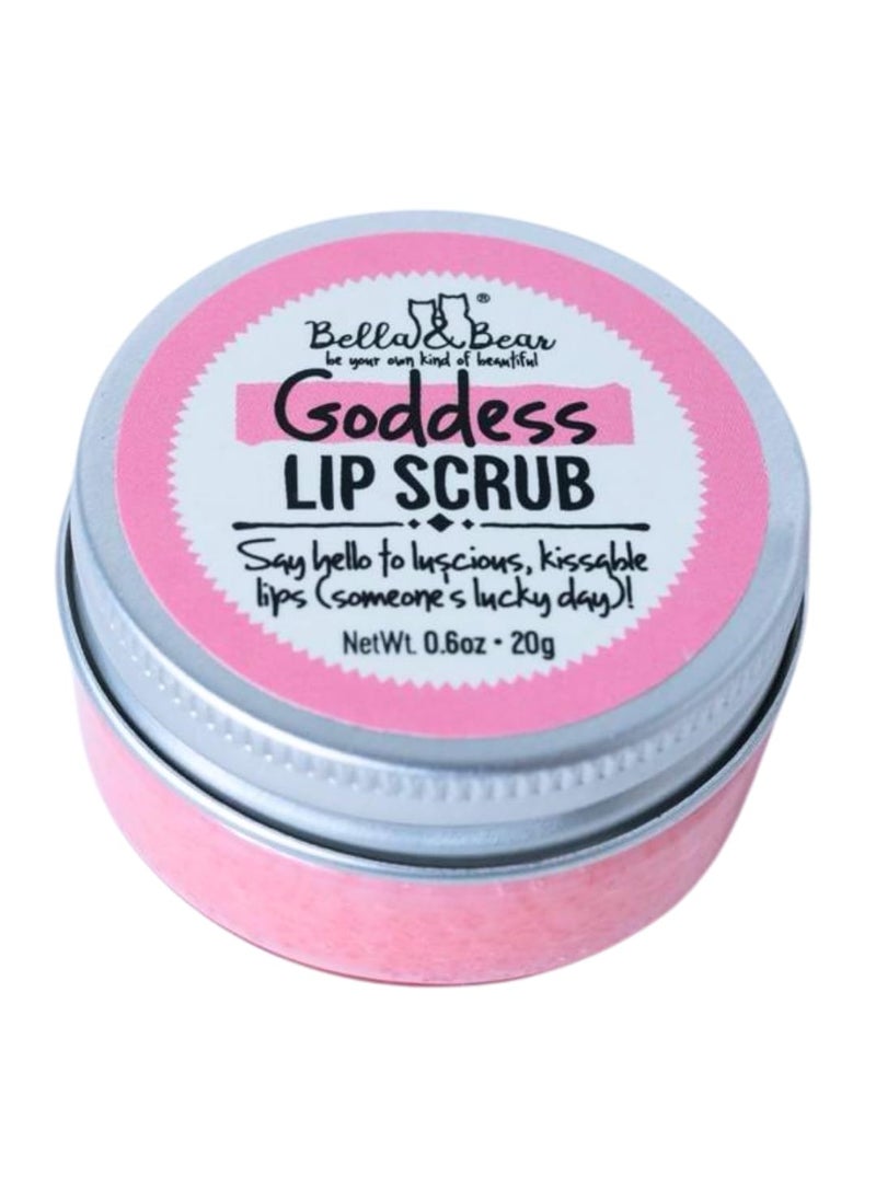 Bella and Bear Bella  Goddess Tropical Lip Scrub  for Women and Teen Girls 