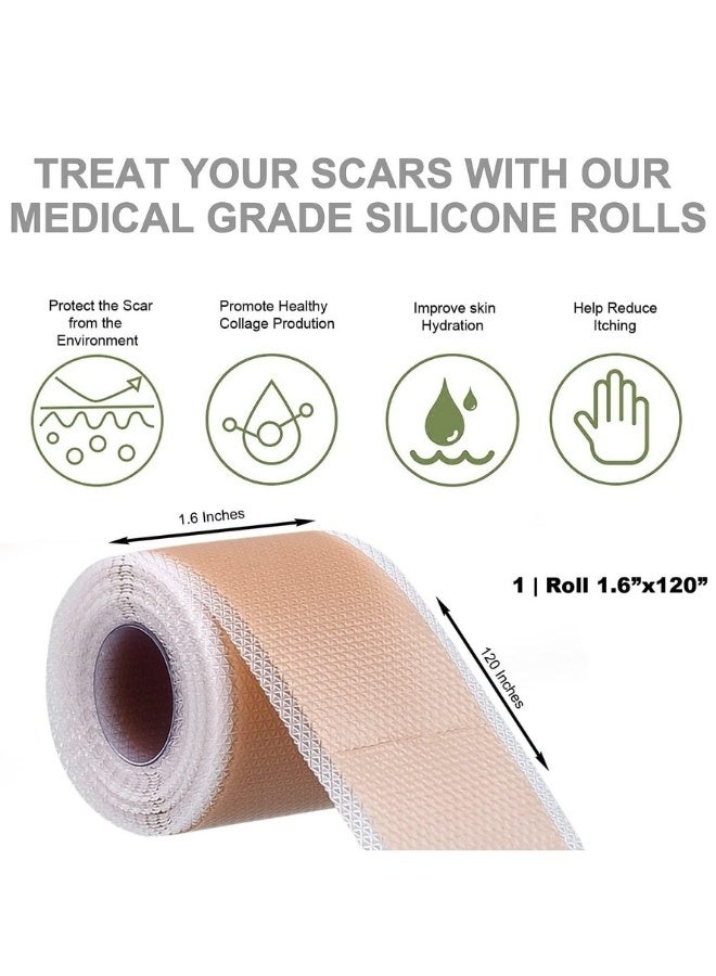 Hodaf Silicone Scar Patch Fade Stretch Marks Repairing Sheets - Image 4