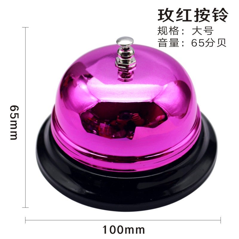 Cute Color Metal Call Bell, Hand Bell, Table Bell, Game Bell, Calling Bell, Game Bell, Bar Bell - Image 1
