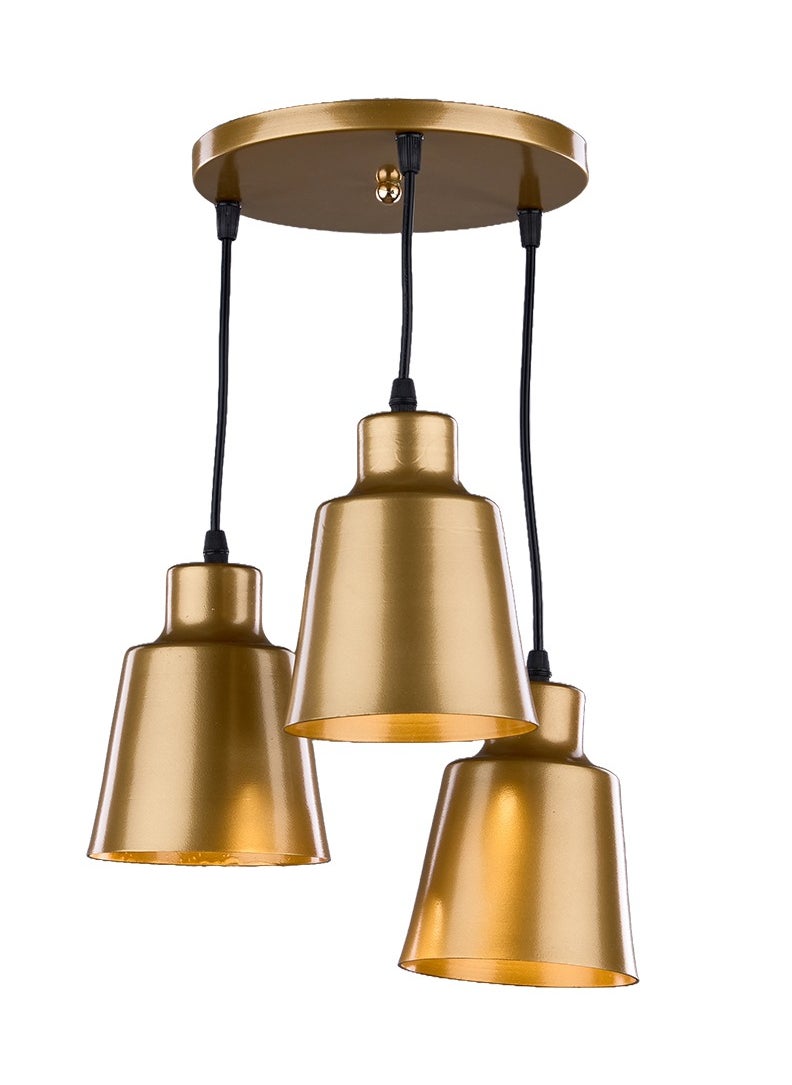NAGAFA SHOP - Gold Modern Cap Ceiling Lamp 3M11G - Image 1