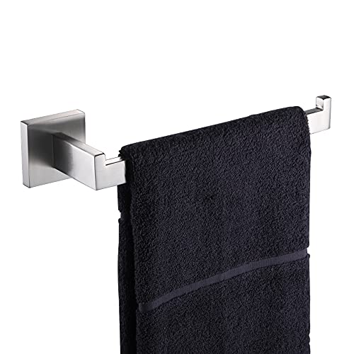KOKOSIRI Hand Towel Holder Brushed Nickel Towel Bars Stainless Steel Bathroom Hardware Kitchen Paper Towel Holder Wall Mount B3003BR