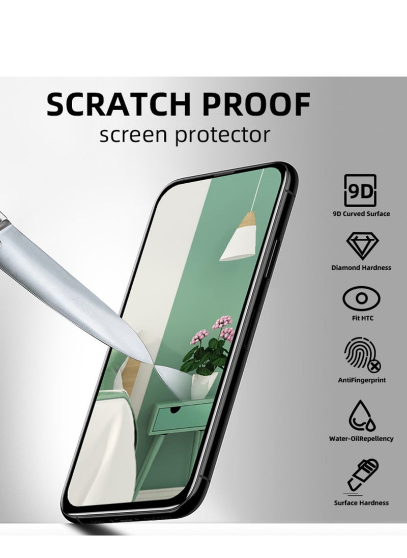 Screen protector with Compatible iPhone 15 Pro, nano ceramic technology that resists dust and electrical charges