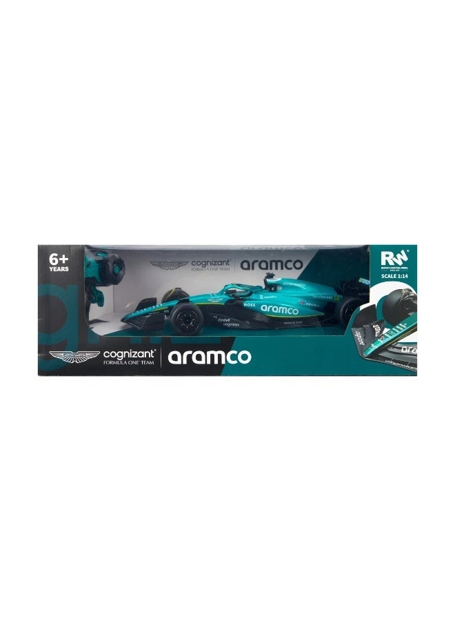 Aramco Aston Martin Aramco Formula 1 RC Car 1:14 Scale 39114 - Image 1