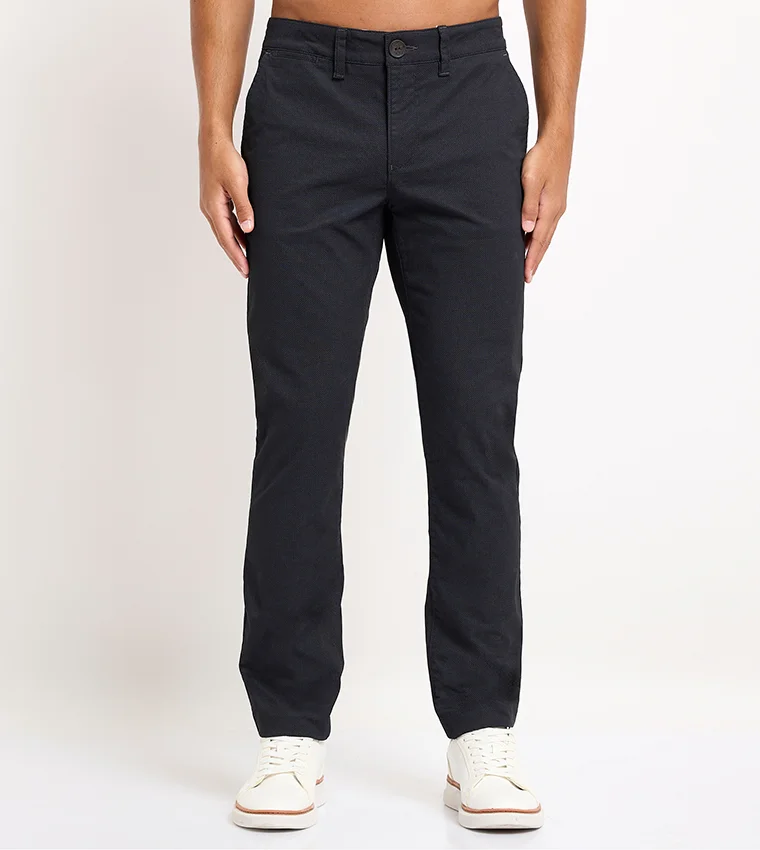 بيفرلي هيلز بولو كلوب بنطلون بقصة ضيقة بخصر متوسط