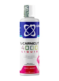 USN Liquid L-Carnicut 4000 Very Berry 465ml  - Image 1