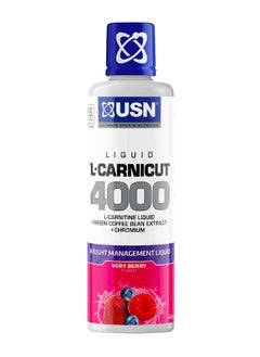 USN Liquid L-Carnicut 4000 Very Berry 465ml  - Image 2