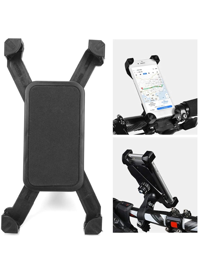 Huitich Universal 360° Rotating Bike & Motorcycle Phone Holder Adjustable Mobile Mount for Handlebar - Image 5