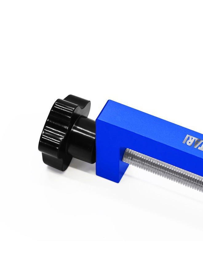 WEITARI Universal Fence Clip Clamps Woodworking 4 Inch Fixing Clip Adjustable for Packing Cabinet Blue - Image 3