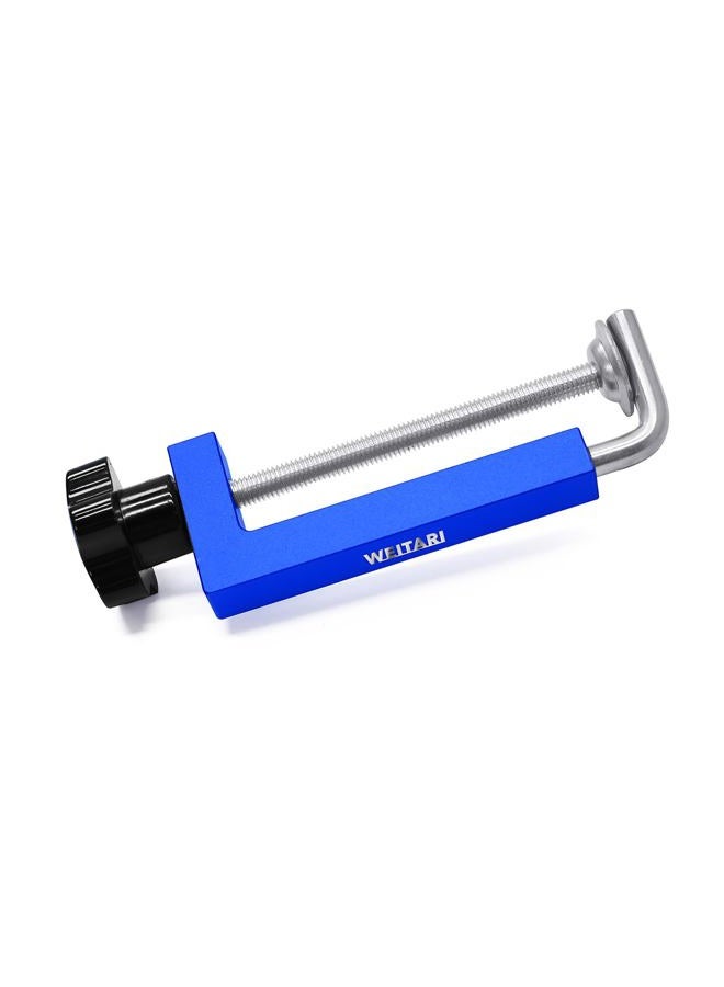 WEITARI Universal Fence Clip Clamps Woodworking 4 Inch Fixing Clip Adjustable for Packing Cabinet Blue - Image 2