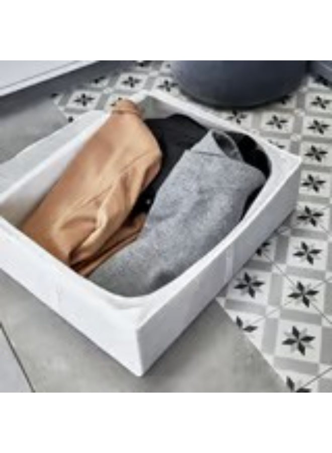 سكاب علبة تخزين باللون الأبيض - Image 4