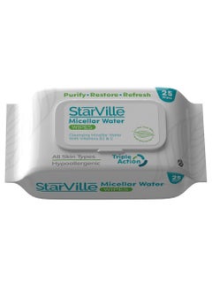 starville StarVille Micellar Water Wipes 25  - Image 1