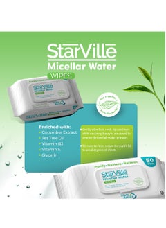 starville StarVille Micellar Water Wipes 25  - Image 4