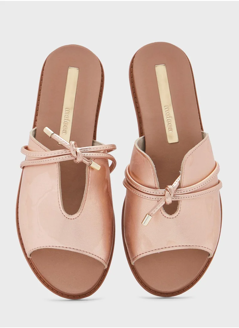 موليكا Sloan Multi Strap Flat Sandals
