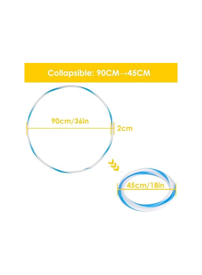 PROMASS حلقة رقص مضيئة LED للبالغين والأطفال، معدات لياقة بدنية بتغيير تلقائي للألوان (الحجم: 90) - Image 2