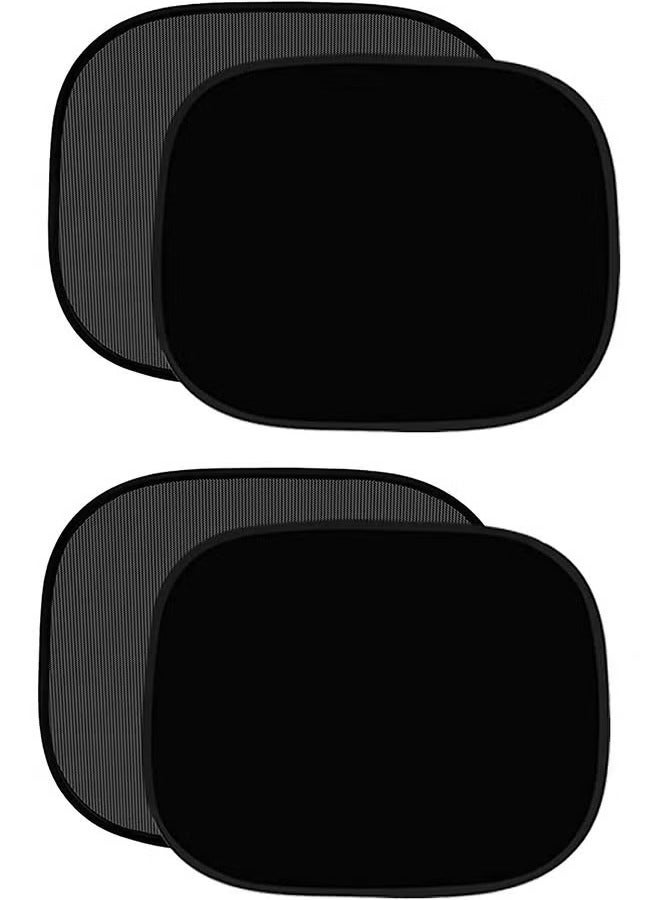 راكسوم مظلات نافذة السيارة 4 عبوات 17×14 بوصة - Image 1