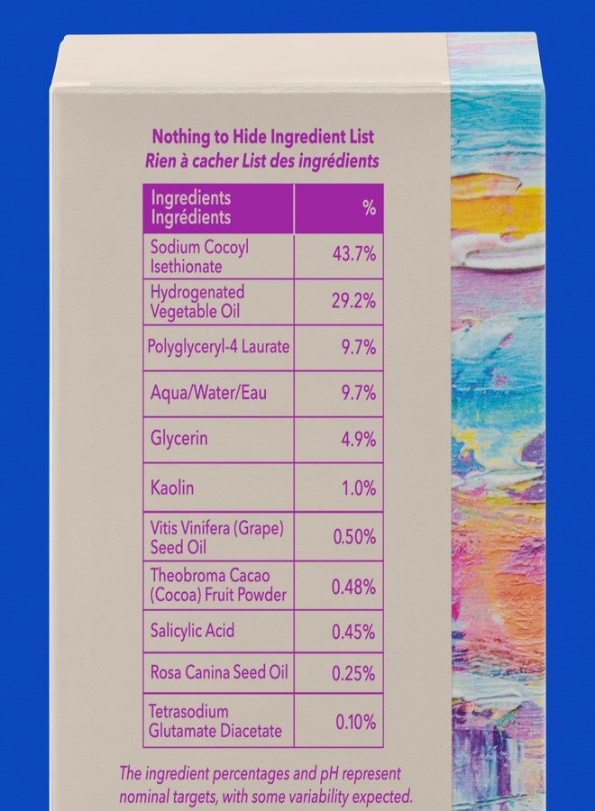 Good Molecules صابون جود مولكيولز للتنظيف والتوضيح - بار خالي من الصابون مع حمض الساليسيليك و BHA لتوازن لون البشرة والتنظيف - منظف للجسم والوجه، العناية بالبشرة للوجه - Image 4